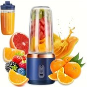 Resim Challenger İki Katlı Kiraz Çiçeği Pembe Fincan Usb Şarj Edilebilir Taşınabilir Blender Sessiz Çalışma 