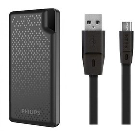 Resim Philips DLP2010NB/62 + DLC2519CB/97 10000 MAh Usba To Micro Kablolu Powerbank 