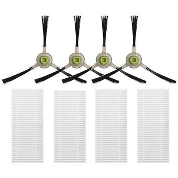 Lefant Robot Süpürge İçin Hepa Filtre Ve Yan Fırçalar 14 Parça Set Gösterildiği Gibi