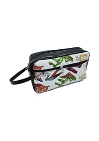 Resim Boldy Erkek Kozmetik Çantası-Tıraş Çantası-Seyahat Çantası Beyaz 