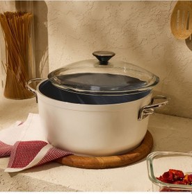 Resim Kitchen Toscana Chef Derin Tencere - 24 Cm Renkli 