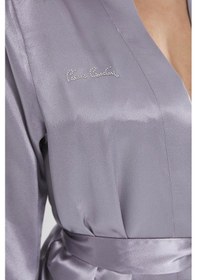 Resim Pierre Cardin Saten Kısa Tek Sabahlık 1010 Pudra Royal (546534772) Çok Renkli 