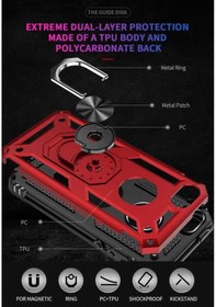 Resim Apple Uyumlu iPhone 5 5S Se Kilif Yüzüklü Zirh Tank Vega 386841650 