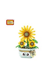 Resim My Reality Fashion Nessiworld LZ-8840 LOZ SAKSILI AYÇİÇEĞİ 320 PARÇA BLOCK OYUNCAK 