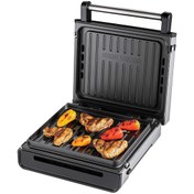 Resim George Foreman GF-28000-56 1500 W Dumansız Izgara Gri 