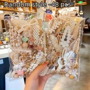 Resim 2/1parça Sevimli Saç Tokaları - Kadınlar için Çoklu Stil Saç Tokaları, Rahat Giyim için Dayanıklı Plastik Saç Aksesuarları, At Kuyrukları, Börekler, Saç Aksesuarları için Güvenli Tutma, Kadınlar için Canlı Tasarım, Canlı Renkler, Metalik Kaplama 