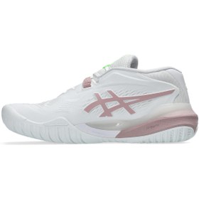 Resim Asics GEL-RESOLUTION X Kadın White/Dark Neptune Tenis Ayakkabısı 1042A279-104 