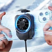 Resim EXENAR Gaming Cep Telefon Hava Soğutma Fanı Radyatör Soğutucu İos Android Pubg Gaming Soğutucu Uyumlu 