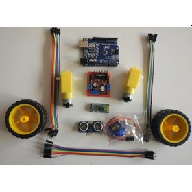 Resim Arduino Bluetooth Kontrollü Engelden Kaçan Robot Kontrol Kiti 