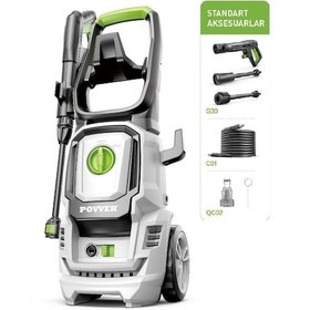 Resim Povver Plt407g-1800 Yüksek Basınçlı Yıkama Makinesi 