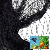 Resim 7.62x15.24 metre Ağır Hizmet Tipi Siyah Tavuk Kümesi Ağı Bonus Rulo ile - Yaban Mersini Çalıları, Meyve Ağaçları ve Şahinler & Küçük Hayvanlara Karşı Dış Mekan Koruma için Dayanıklı Bahçe Filesi, Tavuk Kümesi Aksesuarları, Bitki Koruma, Esnek Ağ, UV Dirençli Malzeme 