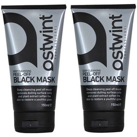 Resim Ostwint Soyulabilir Siyah Maske 150 ML x 2 