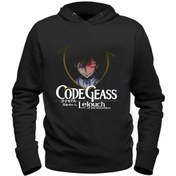 Resim Alfa Tshirt Code Geass Baskılı Çocuk Siyah Sweatshirt 