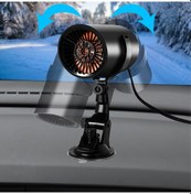 Resim Yunboo 12v Araç Isıtıcı - Hızlı Isı, Buji Soketli, 360 Döner Süngerli Tutucu İle Cam Toz/don Giderici, Soğuk-hot 2-in-1 Fonksiyonlu, Aşırı Isı Korumalı 