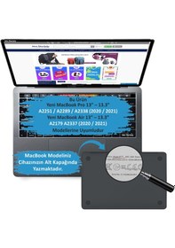 Resim McStorey Apple Uyumlu MacBook Air Pro M1-M2 Nano Ekran Koruyucu A2251 A2289 A2338 A2179 A2337 AntiBlueRay 