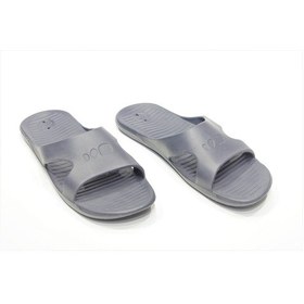 Resim Erkek Havuz Terliği - Kaymaz Taban Koyu Gri Nabaiji Meridyendukkan Gri 