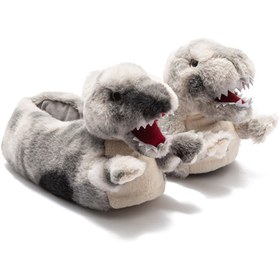 Resim Twigy Trek Çocuk Hayvanlı Panduf Gri 30/37 