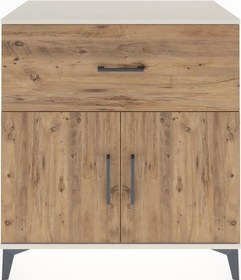 Resim Hyperion Şifonyer Tek Çekmeceli 2 Kapaklı 88x44x96 Aytaşı-çam Aytaşı 