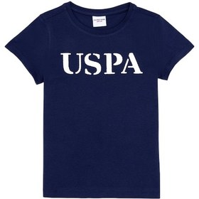 Resim U.S. Polo Assn. Çocuk Basic Bisiklet Yaka Tişört Lacivert 