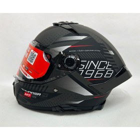 Resim MT Thunder 4sv Luminence D1 Şefaf Vizörlü Kask Mat Renk - Iç Güneş Vizörlü 