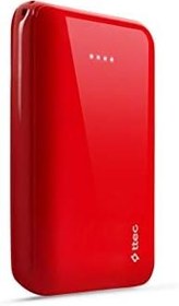 Resim ttec 2BB174K ReCharger S Taşınabilir Şarj Aleti / Powerbank, 10.000 mAh, Kırmızı 