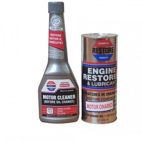 Resim RESTORE Motor Onarıcı 400 ml Motor Iç Temizleme 250 ml 