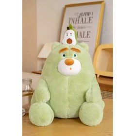 Resim Ecrou Cute Friends Peluş – Yeşil (30 cm) 