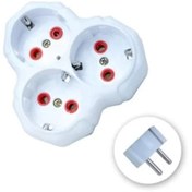 Resim Skygo Asel Golyat Yonca Priz 3 Lü Asl 510 (Kablosuz) 