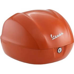 Resim Vespa Primavera/Sprint Parlak Turuncu Top Case-Çanta 32 LT (Orange, Arancio Impulsivo A11) / PIAGGIO 
