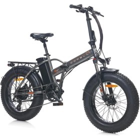 Resim Corelli Voniq 20 Jant 42 Folding Fat Bike Elektrikli Bisiklet Gri 