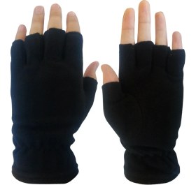 Resim Savex SAVEX.006 Polar Yarım Parmak Eldiven Siyah 