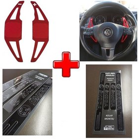 Resim Skoda Grubu Kapı Eşiği Ve F1 Kulakçık Vites Kolu (554403346) 