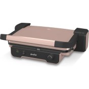 Resim Simfer 3 Kademeli SK-4647 Marine Tost Makinesi Rosegold C / F Modern 1501 - 20 