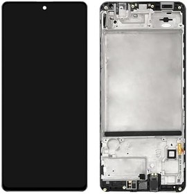 Resim Samsung M51 Uyumlu Lcd Ekran Dokunmatik Full Çıtalı Oled SM-M515 