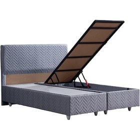 Resim Setaymobilya Baza, Kristal Çift Kişilik Baza+ Başlık+Orthosoft Ortopedik Yatak 