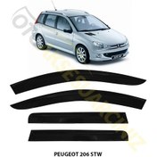Resim Peugeot 206 Stw 2002 - 2007 Arası Mugen Cam Rüzgarlığı 4 Lü Takım N11.32309 