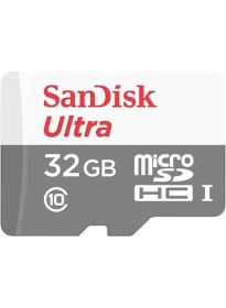 Resim Sandisk SDSQUNR-032G-GN3MN 32GB Ultra 100MB/S Class 10 Uhs-I Micro Sd Kart 
