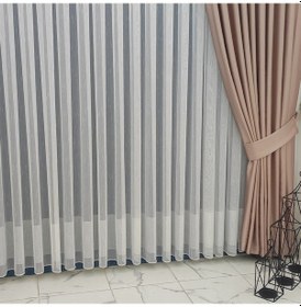 Resim Tül Perde Sade Düz Yeni Sezon Etek Ayrıntılı Kaliteli Ütü İstemeyen Tül Perde 1x2.5 Orta Pileli Tül Perde 