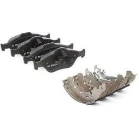 Resim Ford Fiesta 2002-2007 Ön ve Arka Balata Takımı Bosch Marka 0986495220 - 0986487599 - 2S6J2200BA 
