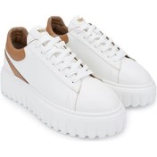 Resim Tamer Tanca Kadın Deri/suni Beyaz Sneakers & Spor Ayakkabı 1009 05 Bn Ayk Sk24-25 Byz Cılt/tb Cılt Beyaz 