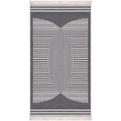 Resim MarkaEv Cotton Çift Taraflı Yıkanabilir Pamuk Kilim - 80x150 cm 