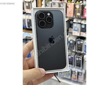 Resim Apple iPhone 15 Pro İkinci El TR | 128 GB | Siyah 