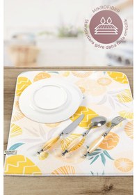 Resim Baskılı Bulaşık Kurutma Matı 42x50 Cm Mf-071 