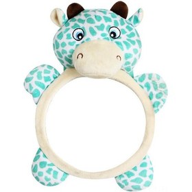 Resim Honmex Bebek Otomobil Gözlem Aynası - Güvenli, Toxikssiz, Dayanıklı, Geniş Görünüm - Otizmli Koltuk İzleme Aracı İnek Desenli 