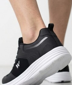 Resim Comfy Step Siyah Beyaz Günlük Spor Sneaker - Kaymaz Taban Konfor Serisi Erkek Ayakkabı 