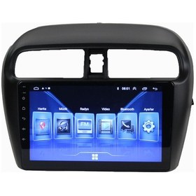 Resim Mitsubishi Space Star 2014-2022 9 inç 6-64 GB PRO Android Carplay Multimedya 