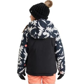 Resim Roxy Galaxy Gırl Jk Kız Çocuk Anthracite - Plaid 2 Snowboard Ceketi Ergtj03200-6457 Siyah 