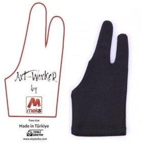 Resim MEKs Art-Worker Ressam Grafiker Mimar Mühendis Öğretmen Öğrenci Için El Ve Grafik Tablet Çizim Eldiveni 