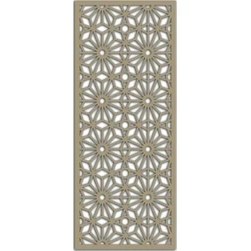 Resim Liar Ahşap Seperatör (Paravan) - KSP-202 - (10 mm) - (69 cm x 139 cm) - (Ham) 