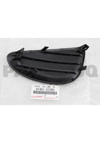 Resim Toyota Corolla- Hb- 2020-2022 Sis Lamba Kapağı Sağ Sis Delıklı Tw Oem No 8148112400 